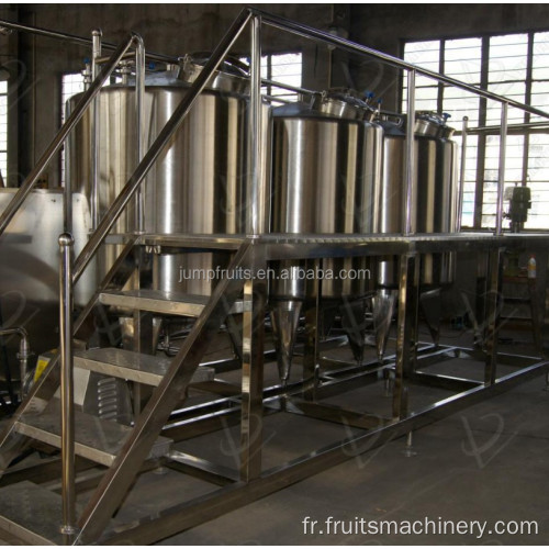 Ligne de traitement et d&#39;emballage des jus de fruits en bouteille